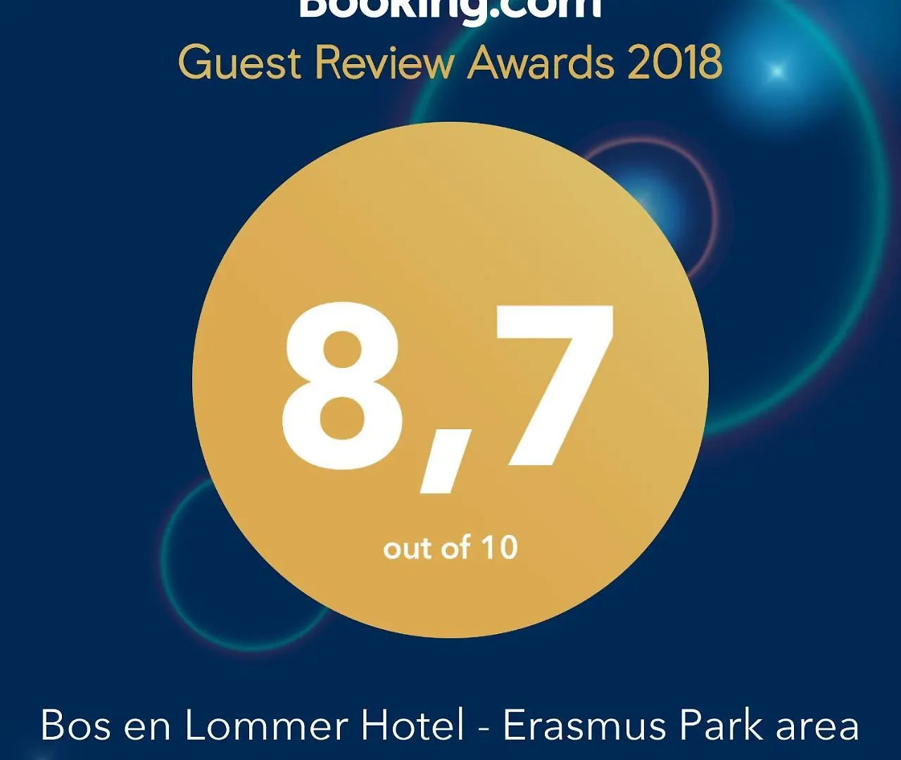 Bos En Lommer Hotel - Erasmus Park Area Amsterdam 3*,  Pays-Bas